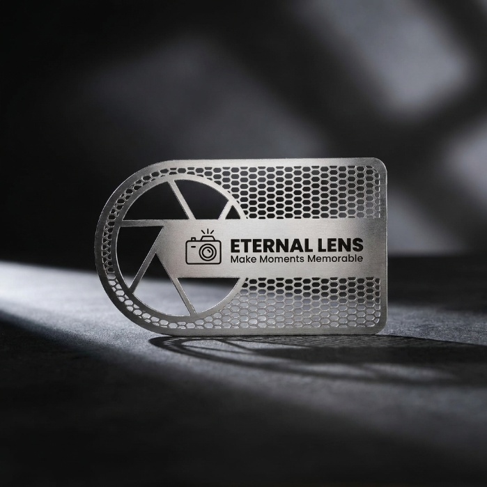Silver Metal Card